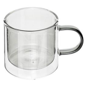 Dubultā stikla krūze Secret de Gourmet, pelēka krās., 0.25 l
