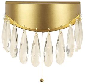 Светильник настенный Searchlight Jewel 19211-2GO, LED, 4000 °К, 1 x 5 Вт, золотой цв. / золотой цв.