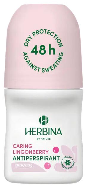 Deodorant naistele Herbina Antiperspirant Caring Lingonberry, 50 ml