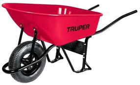 Ķerra Truper CAT-60ND, metāls, melna krās./sarkana krās., 100 l