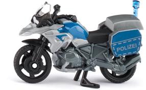 Žaislinis motociklas Siku BMW Police 1551, mėlyna sp./pilka sp.