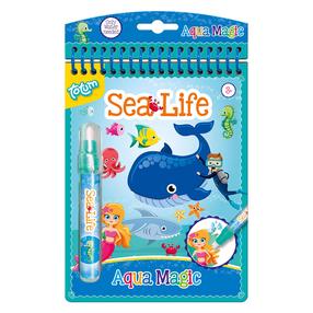 Joonestusvahendite komplekt Totum Aqua Magic Sealife, mitmevärviline