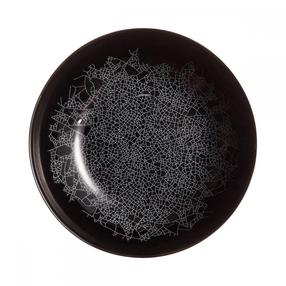 Zupas šķīvis zupas Luminarc Zoe Black, Ø 20 cm, melna krās.