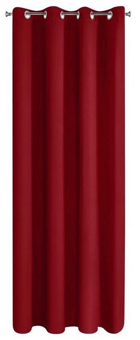 Blackout aizkari, sarkana krās., 135 cm x 250 cm