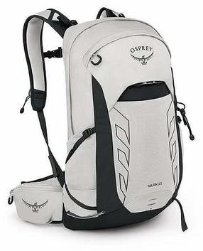 Turistinė kuprinė Osprey Talon 22, balta sp./juoda sp., 22 l