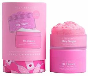 Ķermeņa kopšanas līdzekļu komplekts Ncla Beauty Pink Champagne Body Scrub and Body Butter, 2 gab.