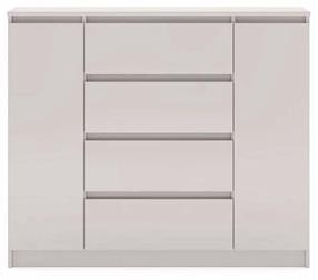 Komoda Simple 120 2D4S, kašmyro sp., 102 cm x 120 cm x 39 cm