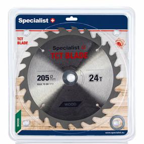 Pjovimo diskas Specialist+, 205 mm x 30 mm