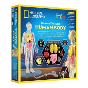 Žaislinis mokslo bandymų rinkinys National Geographic Glow In The Dark RTHUMBODY