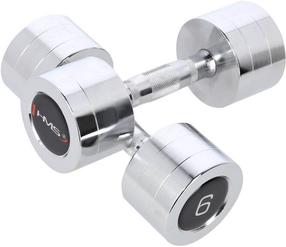 Svarmenų rinkinys HMS Chrome Dumbbells, 2 x 6 kg