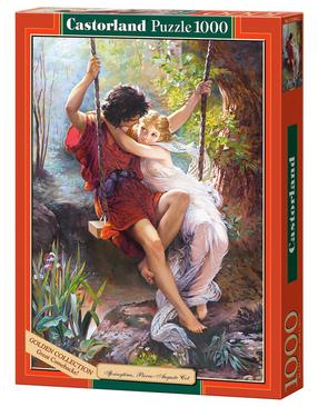 Dėlionė Castorland Springtime Pierre-Auguste Cot 1000 el. C-101641-2, 68 cm x 47 cm, 1000 vnt., įvairių spalvų