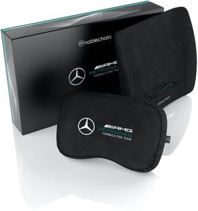 Kėdžių pagalvėlė Noblechairs Memory Foam Pillow Set, juoda sp., 8.5 cm x 30 cm, 2 vnt.