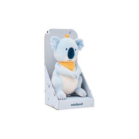 Pliušinis žaislas koala Miniland Baby, žydra sp., 29 cm