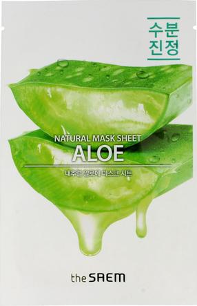 Маска для лица The Saem Natural Aloe, 21 мл