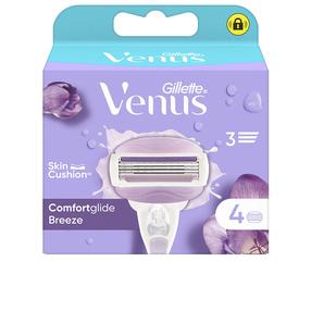 Сменные картриджи для бритв, набор Gillette Venus Breeze, 4 шт.