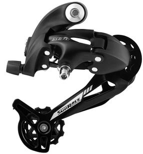 Galinis pavarų perjungiklis SunRace RDM41 Long Cage READ19, plastikas/metalas, juoda sp.
