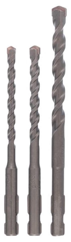 Betono grąžtas, rinkinys Bosch, betonui, sraigtinis, sds-quick, 5 mm x 12 cm
