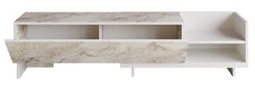 TV galds Kalune Design Parion, balta krās., 165 cm x 35 cm x 41 cm