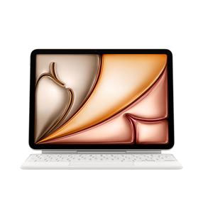 Tastatūra planšetdatoram Apple Magic Keyboard iPad Air 11-inch (M3) MDFV4Z/A, EN, balta krās.