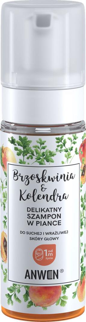 Шампунь Anwen Foam Peach And Coriander, 170 мл