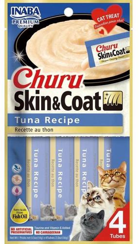 Kassimaius Inaba Churu Skin & Coat, tuunikala, 0.014 kg, 4 tk