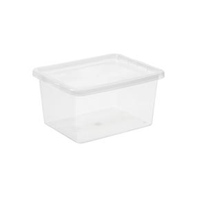 Ящик для хранения с крышкой Okko, белый цв., 43 x 21.6 x 33 см