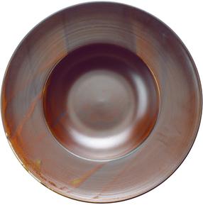 Sügav taldrik prae/serveerimine Verlo Fire, Ø 29.2 cm, pruun v.
