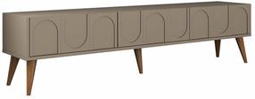 Televizoriaus spintelė Kalune Design Lyon 44, riešuto sp., 35 cm x 180 cm x 44 cm