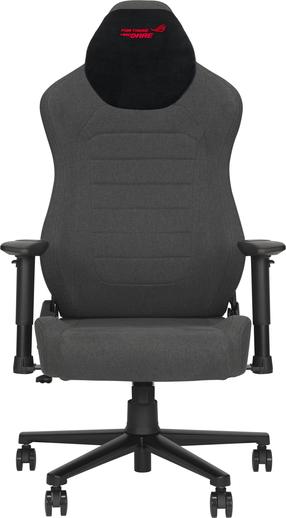 Žaidimų kėdė Asus Aethon, 65 x 68 x 134 cm, juoda sp./pilka sp.