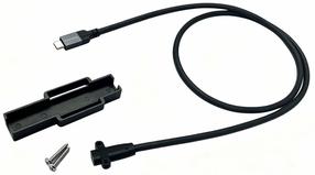 Kabelis Vivolink Last Meter Guard Cable USB Type-C Male (vyriška), USB Type C Female (moteriška), 1 m, juoda sp.