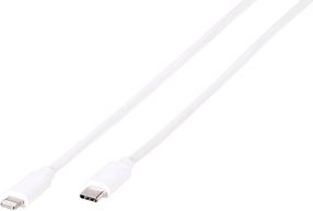Kabelis Vivanco 60084 USB Type-C, Lightning, 1.2 m, balta sp.