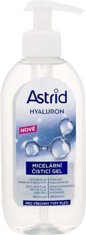Veido prausimosi gelis Astrid Hyaluron, 200 ml