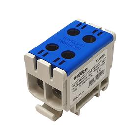 Соединительный блок Vexen Electric TS2050B, 2x2,5-50 mm², синий цв./серый цв.