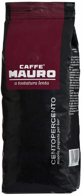 Kavos pupelės Caffe Mauro Centopercento, 1 kg