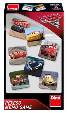 Galda spēle Dino Memo Cars 3 62193D