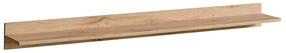 Sieninė lentyna ASM Thin Thin, ruda sp., 10 cm x 150 cm x 20 cm