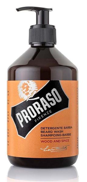 Barzdos priežiūros priemonė Proraso Wood & Spice, 500 ml