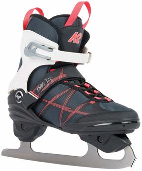 Коньки K2 Alexis Ice Fb, черный цв./розовый цв./серый цв., 35