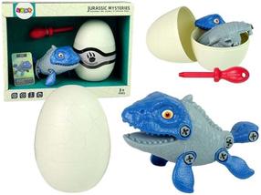 Konstruktors Lean Toys Dinosaurs Mozasauruss ar olu