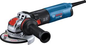 Электрическая углошлифовальная машина Bosch GWX 14-125 S, без щеток, 1400 Вт