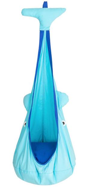Pakabinamos sūpynės vaikams Spartan Dolphin, 70 cm, 150 cm, mėlyna sp.