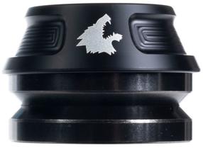 Dviračio vairo kolonėlė Stress Spinset Headset, aliuminis, juoda sp.