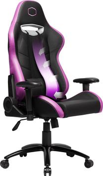 Spēļu krēsls Cooler Master Caliber R2, melna krās./rozā krās.