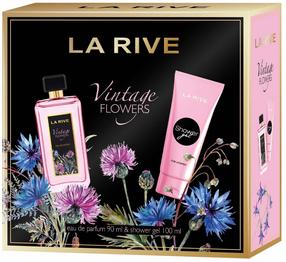 Dāvanu komplekts sievietēm La Rive Vintage Flowers, 2 gab.