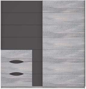 Spinta Forte UBNS327E9-C400, pilka sp./grafito sp., 200.1 cm x 61.2 cm x 209.7 cm