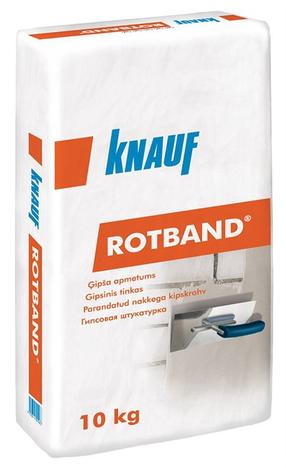 Remontinis gipsinis tinкo mišinys Knauf Rotband, 10 kg (LV)