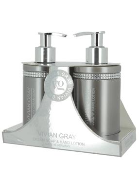 Набор для ухода за руками Vivian Gray Grey Crystals, 2 шт.