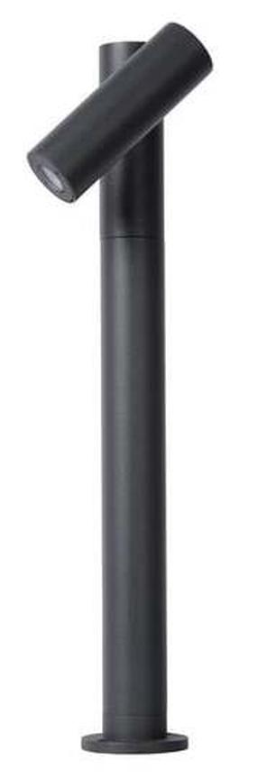 Pastatomas lauko šviestuvas Lucide Tatum, 5W, LED, IP65, antracito sp., 10.5 cm x 43 cm