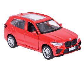 Rotaļlieta automašīna MSZ BMW X5M, 1:43, sarkana krās.
