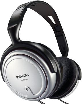 Laidinės ausinės Philips SHP2500, sidabro sp./juoda sp./pilka sp.